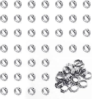 60pccs 8.8-10.5 mm 304 Assorted stainless steel clamping for secure hose pipe and automotive use.. DIAYTAR Nigeria delivers happiness in 5–8 days, no matter what you buy.