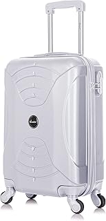 ABS ABS rigid luggage with 4 KH2005 casters, silver white, 20 -inch hand luggage, handbag.. Discover a world of affordable shopping with DIAYTAR NIGERIA's vast marketplace delivered to you in days.