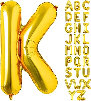 Large 40 -inch golden helium balloons with letters A to Z, large mylar aluminum balloons for birthday decorations and birthday party (40 inch letter).. DIAYTAR NIGERIA: Where affordability and variety come together with nationwide 5-8 day delivery.