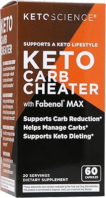 Keto Science Keto Carb Cheater, supports carbohydrate reduction, helps manage carbohydrates, supports the keto diet, Keto cheat meal, eat carbohydrates during the Keto diet, with white bean extract, 20 portions, orange.. E-commerce made for Nigeria — fast delivery and low prices at DIAYTAR.