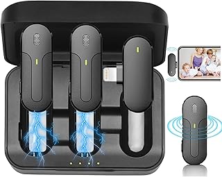 Microphone wireless tie for iPhone and iPad mini microphone with loading case.. Your budget-friendly online marketplace, DIAYTAR NIGERIA delivers a world of products in just 5-8 days.