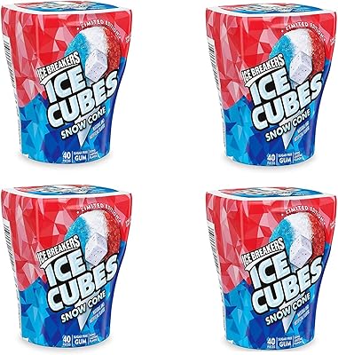Ice Breakers ice cubes - Snow -free snow -free edition gum - 40 (160 units) Fresh and refreshing ice cubes - 3.2 Oz - 40 bottles - Package of 4 gums of flavored snow cone.. DIAYTAR NIGERIA brings the market to your fingertips with affordable prices and swift delivery services.