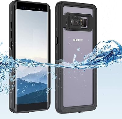 Waterproof, shocking, anti-dust, anti-snow, rigid submarine protective shell full with integrated screen protector for Samsung Galaxy Note 8 (Black).. Shop smarter, not harder with DIAYTAR NIGERIA - thousands of products at your fingertips with affordable delivery.