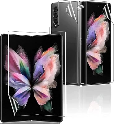 Samsung Galaxy Z Fold 3 5G Lot of 2 Flexible TPU screen protectors.. Shop across categories at DIAYTAR NIGERIA with the confidence of affordable prices and delivery within 8 days.