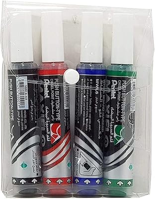 Marker for White Pentel Maxiflo (Large) 4 rooms / PE-MWL6-04 portfolio.. Shopping made simple with DIAYTAR NIGERIA's vast selection and budget-friendly nationwide delivery.