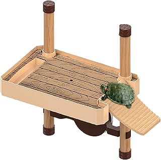 Floating platform for rose flour turtles with ramp scale for baby turtle, reptile, frog, turtle, turtle tank, size m.. DIAYTAR NIGERIA delivers value, variety, and convenience with our nationwide 5-8 day shipping.