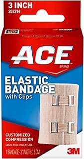 3 -inch ACE elastic bandage with beige clips ideal for the ankle elbow.. Nigeria's favorite online shopping platform, DIAYTAR offers unbeatable prices and delivery within a week.