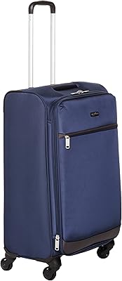 A high -end travel bag on wheels, size 74 cm, amazonbasics, navy blue, dark blue, 29 inches.. Your digital shopping ally, DIAYTAR NIGERIA offers extensive selection with budget-friendly delivery.
