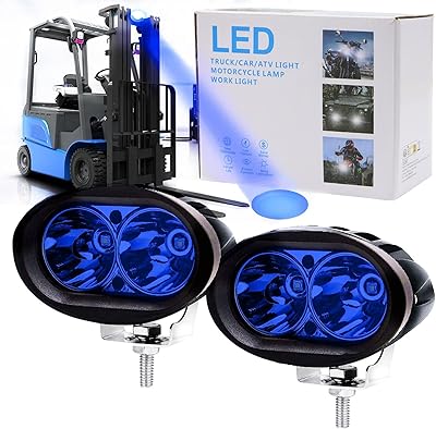 Blue safety fire for orbest warehouse for lift, 12V-80V security warning indicator, blue projector for motorcycle, fork, truck, 2 room warehouse indicator.. DIAYTAR NIGERIA revolutionizes online retail with our vast selection and cost-effective delivery options.
