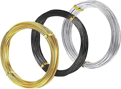3 pieces of copper wire for 2 mm pearl jewelry.. Get top brands at bottom prices, only on DIAYTAR Nigeria.