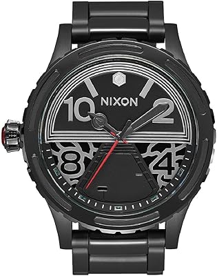 Men's watch Nixon 51-30 Automatic Ltd SW in black titanium A171SW244400.. For everyday items and more, trust DIAYTAR Nigeria.
