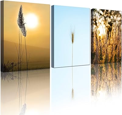 Botanical bush impressions, matte sunset, therapeutic desert, elegant minimalism, still life, green leaves, photography ready to hang, printing on canvas for desk, study room, 30.5 x 40.6 cm x 3 panels.. Shop efficiently from anywhere with DIAYTAR NIGERIA's comprehensive platform and quick delivery options.