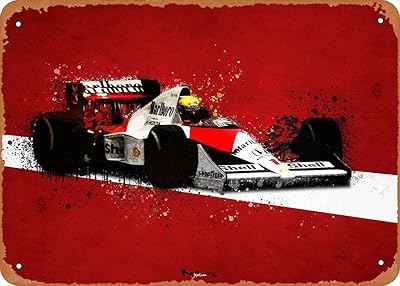 Ysirsseu Ayrton Senna McLaren Metal Plate 8 x 12 inches Vintage McLaren Man Cave Decorative Cave.. Shop smarter with DIAYTAR NIGERIA's vast product range and budget-friendly delivery within the week.