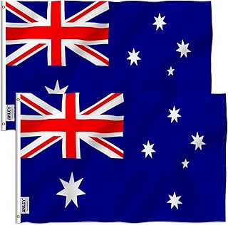 Anley Pack of 2 Australian flags Fly Breeze 3x5 Foot Colors Bright and Resistant Colors.. Get more for less on DIAYTAR Nigeria — Nigeria’s favorite e-commerce platform.