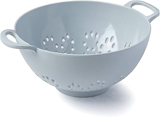 Zeal G209B Small colander (15 cm), melamine, duck blue, 19.5 x 15 x 7.5 cm.. DIAYTAR NIGERIA: Where shopping dreams become reality with budget-friendly prices and prompt delivery.