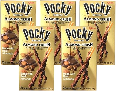 Chocolate chocolate cookie and almonds Gliko Pocky pack of 5145.. Your trusted e-commerce destination, DIAYTAR NIGERIA offers extensive variety with reliable shipping.