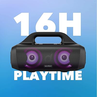 Outdoor Bluetooth speaker Anker Soundcore Select Pro Bassup, Waterproof IPX7, 16 hours of playback, Application, LED lights, Integrated Handle, Portable Bluetooth speaker from outdoor camping.. Your everyday shopping solution, DIAYTAR NIGERIA offers variety and value delivered within 8 days.