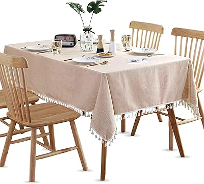 Safi rectangular table runner, soft waterproof fabric, resistant to narrowing and folds, kitchen table runner - (100 cm x 140 cm, 4-6 places) Nude beige.. Your ultimate shopping destination, DIAYTAR NIGERIA combines extensive selection with affordable shipping.