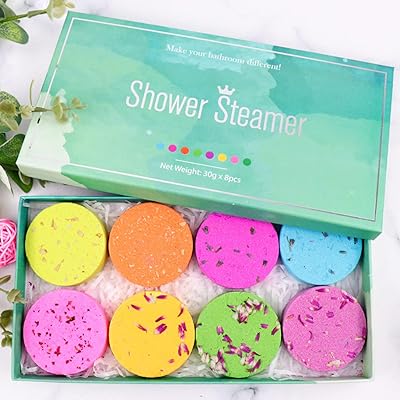 Set of 8 pieces of aromatherapy steam with bombs of essential oils for girls, body relaxation device to relieve stress, experience of spa.. DIAYTAR NIGERIA: Your trusted marketplace that combines variety, affordability and reliable shipping.