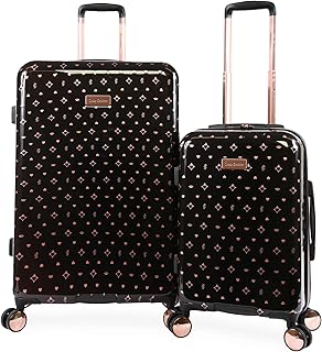 Arwen roller luggage for women, black/pink gold, set of 2 rooms, black/pink gold, set of 2 rooms, set of 2 -room roller luggage.. DIAYTAR Nigeria — the online store where variety meets value.