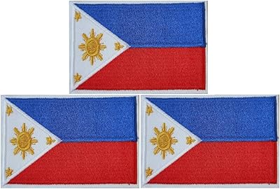 Jafed 3 pieces of Philippin flag, patch of tactical philippin flag embroidered for hats, tactical bags, jackets, clothes, military bands.. DIAYTAR NIGERIA brings the nation's largest product catalog to your doorstep at prices you'll appreciate.