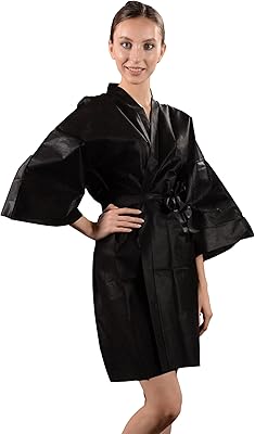 ESSENAVITA 100 Disposable bulk pack not woven Spa Salle Kimono Dress Customer Envelopment for Spa Hairdressing Salon Facial and Salon Services Travel Bathroom Dresses Medical Spa, Color.. Shop smarter with DIAYTAR NIGERIA's diverse marketplace and budget-friendly nationwide delivery.