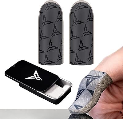 Fingers for mobile phone in silver fabric Flydigi P1, 2 rooms, transparent exclusive transparent silver fabric, 0.3 mm ultra-fine material, zero contact, breathable, very sensitive.. DIAYTAR NIGERIA: Where shopping is easy, prices are low, and delivery is just days away.