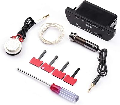Micro amplifier system for Vagia acoustic guitar with rechargeable battery.. Shop with purpose at DIAYTAR NIGERIA and receive your purchases at unbeatable prices within the week.