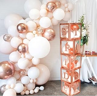 UM ANA Decoration Kit for future bride in pink gold, Balloons with letter from the future bride, Nuptial festive decorations, Photoaton decorations (future bride).. Shop with purpose and save with DIAYTAR NIGERIA's extensive platform and nationwide delivery service.