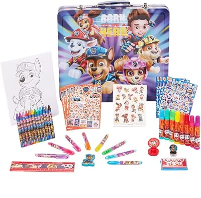 Innovative designs Nickelodeon Paw Patrol Deluxe Activity Set with transport box, coloring sheets, tattooing, stickers and artistic supplies.. Unlock endless possibilities with DIAYTAR NIGERIA's affordable marketplace and reliable delivery service.