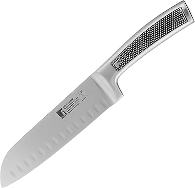 Harley santoku knife, stainless steel, 17.5 cm, silver, bregr bg4230mm.. Embrace the convenience of DIAYTAR NIGERIA with thousands of products at your fingertips, delivered nationwide.