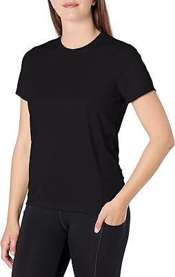 Cool Dry performance t-shirt for women, black, one size.. From big brands to everyday basics — DIAYTAR Nigeria has you covered.
