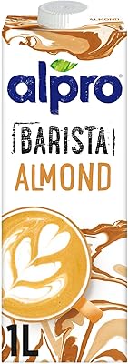 Alpro Barista almond drink, 1 liter, entirely vegetable, gluten -free, vegan, naturally lactose without lactose, adds an excellent foam to your coffee.. DIAYTAR NIGERIA revolutionizes online retail with our extensive selection and dependable shipping service.
