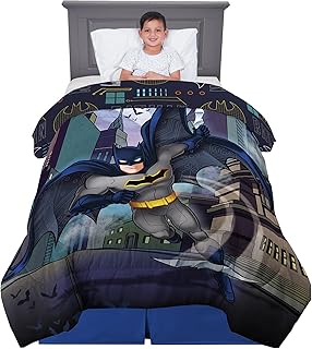 Reversible children's bed beds in Franco super soft microfiber, double/full -sized bed, Batman pattern.. Buy better with DIAYTAR Nigeria — the ultimate e-commerce platform in Nigeria.