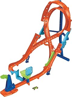 Set of hot wheels circuits with 1 car, long 8 -shaped circuit for races and waterfalls, connects to other circuits, foldable for practical storage.. Discover a world of affordable shopping with DIAYTAR NIGERIA's vast marketplace delivered to you in days.