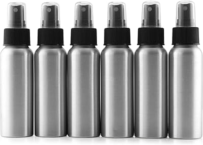 Fine aluminum mistopica brands aluminum bottles, package of 6 mini metal mist, travel/wallet/sample size... DIAYTAR NIGERIA combines affordability with convenience, delivering your purchases within 5-8 days.