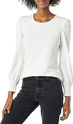 T-shirt with long sleeves and Amazon essentials round neck for women.. Discover why millions choose DIAYTAR for affordable online shopping with delivery in just 5-8 days.