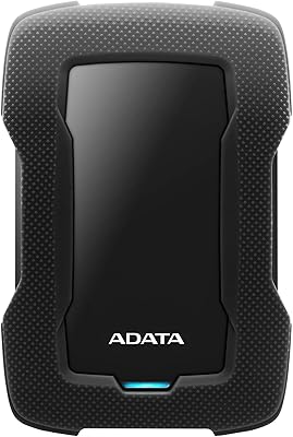 ADATA USB 3.1 shock resistant hard drive, 4 TB, black (AHD330-4TU31-CBK.. Experience the future of online shopping with DIAYTAR NIGERIA's extensive product range and competitive pricing.