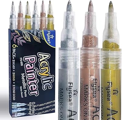 Acrylic painting pen to paint on rocks, stone, ceramic, glass, wood and canvas, acrylic paint paint based on water with extra fine point 0.7 mm (3 colors).. DIAYTAR NIGERIA delivers on our promise of variety, affordability, and prompt nationwide shipping.