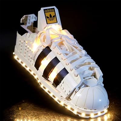 LED lighting kit for LEGO-10282-Adidas Originals Superstar. only accessories, not bricks.. Shop for less and receive more with DIAYTAR NIGERIA's expansive e-commerce platform and nationwide delivery.