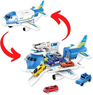 Vito 2 in 1 plane play box with slide, sound, light and molded cars.. Explore the biggest product variety online — only at DIAYTAR Nigeria.