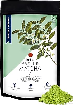Kimino Japanese Matcha Green Tea Powder, 50 g.. Shop from anywhere in Nigeria and receive your DIAYTAR purchases at affordable prices within a week.