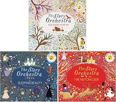 Collection of stories orchestra, box of 3 pounds (four seasons in one day, sleeping beauty, nutcracker).. DIAYTAR NIGERIA: Your partner in affordable e-commerce with dependable delivery across Nigeria.