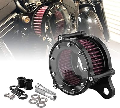 Air filter for CNC Spora Singers Black Compatible with Harley Davidson Sports Police XL883P.. DIAYTAR NIGERIA combines affordability with convenience, delivering your purchases within 5-8 days.