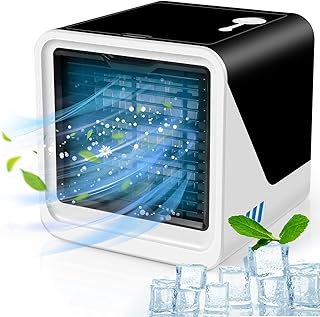 Portable air conditioner for personal air cooler USB mini at 3 speed for bedrooms.. Shop with purpose at DIAYTAR NIGERIA and receive your purchases at unbeatable prices within the week.