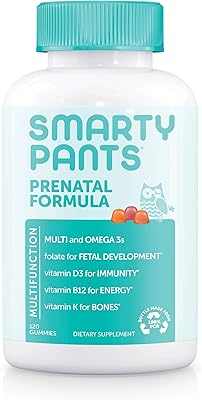 Smarty pants vitamin gluten -free vitamins complete daily prenatal (30 -day supply) - 180 units.. Discover why millions choose DIAYTAR for affordable online shopping with delivery in just 5-8 days.