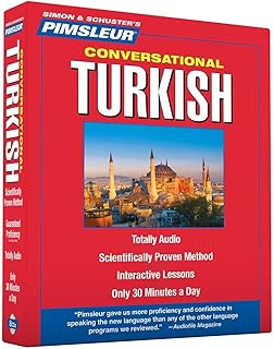 Turkish conversation course Pimsleur - Level 1 lessons 1-16 CD: Learn to speak and understand Turk.. DIAYTAR NIGERIA: Making online retail accessible to all with affordable nationwide shipping.