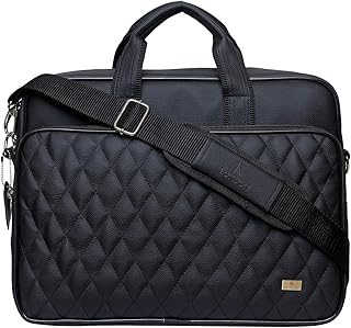 Laptop bag matt in imitation leather handle for men and women.. From daily needs to rare finds, DIAYTAR Nigeria brings it to your door.