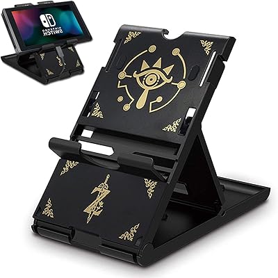 Playful game support with Switch / Switch Lite with 7 cards carrier, Zelda Sheikah Slate Black Design, adjustable, foldable game cards case.. Shop like never before with DIAYTAR NIGERIA's comprehensive marketplace and budget-friendly shipping.