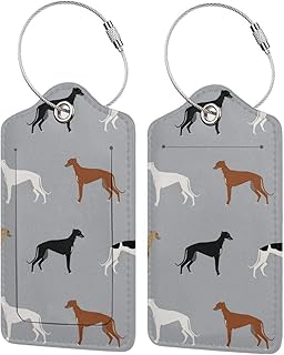 Similar luggage labels with Greyhounds Pattern Display Label Travel name with Cover.. DIAYTAR NIGERIA makes online shopping accessible to all with budget-friendly prices and reliable delivery.